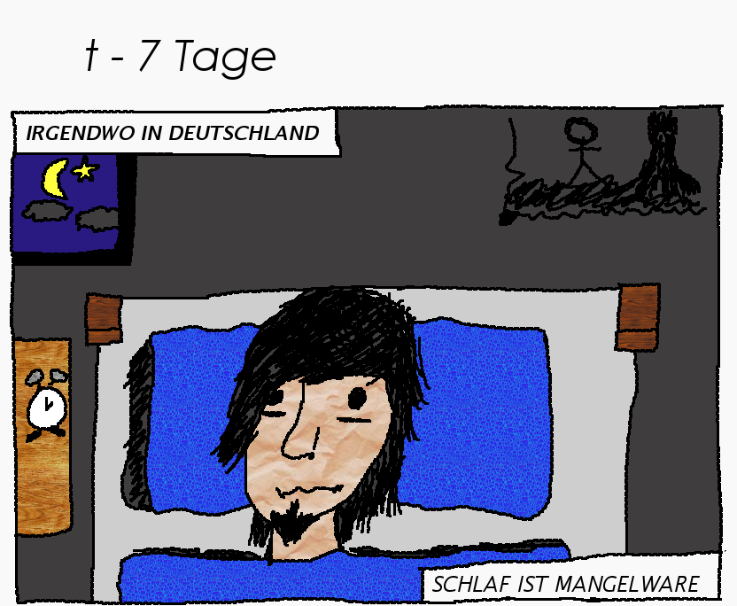 t – 7 Tage